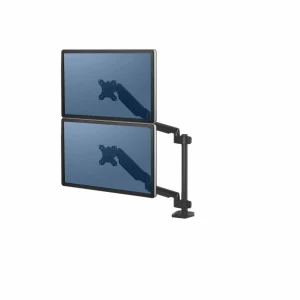 Ramię na 2 monitory FELLOWES PLATINUM kol. czarny pionowe 8043401