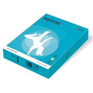 Papier kolorowy A4 160g 250 arkuszy MAESTRO kol. morski AB48