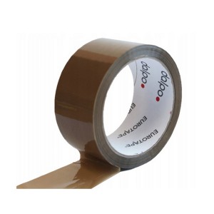 Taśma pakowa DALPO 55mm x 66m kol. brązowy cicha TPC-104H/W