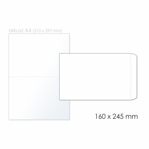 Koperta bezpieczna K70 HK BONG SafeBag kol. przezroczysty folia/LDPE 160 x 245 + 35mm 70mic  100 szt. Sb7610