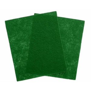 Włóknina ścierna 3M SCOTCH-BRITE GP-SH 158mm x 224mm AFIN kol. zielony arkusz 1 szt. 7496