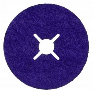 Dysk fibrowy 3M CUBITRON 3 1187C nakrętka 125mm x 22mm nasyp 60+ kol. fioletowy