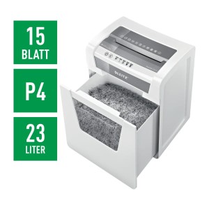 Niszczarka LEITZ IQ OFFICE P4 ścinki 4 x 40mm | P-4 | 23L 80030000