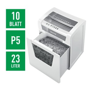 Niszczarka LEITZ IQ OFFICE P5 ścinki 2 x 15mm | P-5 | 23L 80020000