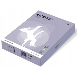 Papier kolorowy A4 80g 500 arkuszy MAESTRO kol. lawendowy trendy LA12