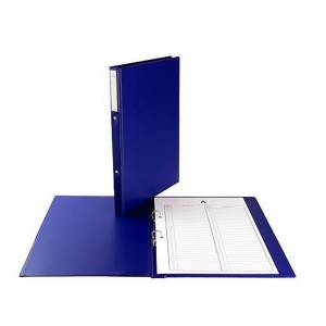 Teczka na akta osobowe z ringami A4 20mm BIURFOL tworzywo sztuczne kol. granatowy TD-12-02