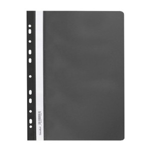 Skoroszyt oczkowy A4 BIURFOL plastikowy kol. czarny miękki SPP-02-05