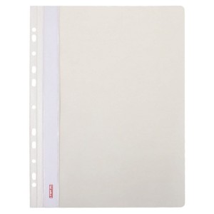 Skoroszyt oczkowy A4 BIURFOL plastikowy kol. biały twardy ST-02-06