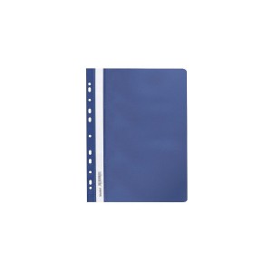 Skoroszyt oczkowy A4 BIURFOL plastikowy kol. granatowy miękki SPP-02-09