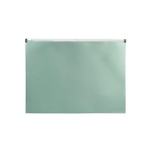 Teczka na suwak A5 BIURFOL MORANDI tworzywo sztuczne kol. zielony TSM-A5-03