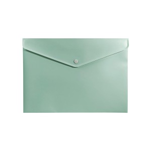 Teczka na zatrzask A4 BIURFOL MORANDI tworzywo sztuczne kol. zielony TKM-A4-03