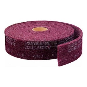 Włóknina ścierna 3M SCOTCH-BRITE Clean & Finish CF-RL 150mm x 115mm (x35) AVFN kol. fioletowy rolka 1 szt. perforowana 07903