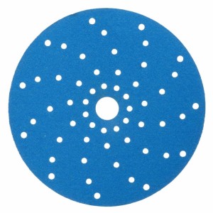 Dysk ścierny 3M Hookit 325U rzep wielootworowy 150mm nasyp P150 kol. niebieski 51374