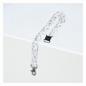 Taśma / smycz do identyfikatorów AVERY ZWECKFORM z karabińczykiem wielokolorowy wzór kwiatowy R4828F