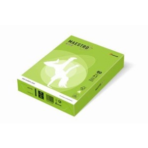 Papier kolorowy A3 80g 500 arkuszy MAESTRO kol. zielony intensywny [MA42]