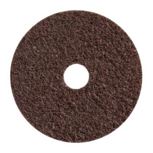 Dysk ścierny 3M SCOTCH-BRITE SC-DC rzep/nakrętka 125mm x 22mm włóknina SSFN kol. szary