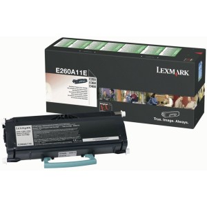 Toner LEXMARK E260A11E / E260A31E black 3500 str.