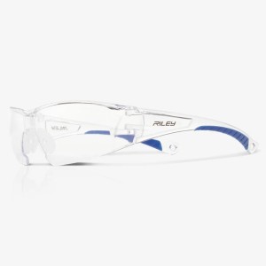 Okulary ochronne GLOBUS RILEY Kosma szybka przezroczysta tasiemka na szyję 1 szt. RLY00321