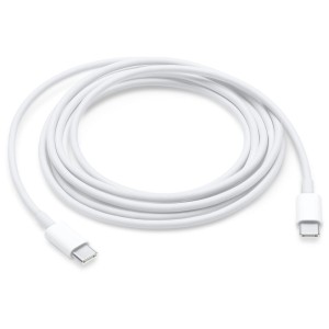 Kabel połączeniowy USB-C(M) / USB-C(M) 2m APPLE kol. biały 240W [MYQT3ZM/A]