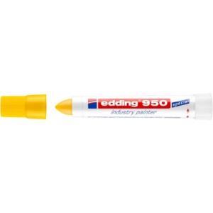 Marker przemysłowy w paście EDDING E-950 końcówka okrągła 10mm kol. żółty [4-950005]