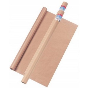 Papier pakowy w roli 100cm x 5m 83g HERLITZ kol. brązowy [996058]