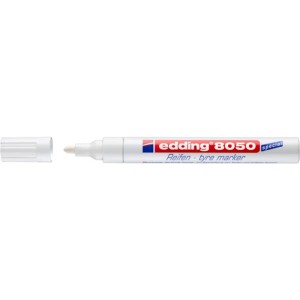 Marker do opon EDDING E-8050 końcówka okrągła 2-4mm kol. biały [4-8050049]