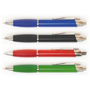 Długopis olejowy automatyczny TAURUS TDA-4000 kol. czarny kol. obudowy czarny 0,8mm