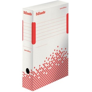 Pudło archiwizacyjne A4 100mm ESSELTE BOXY kol. biały 25 szt. [128102]