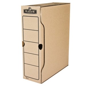 Pudło archiwizacyjne A4 100mm FELLOWES BASIC kol. jasnobrązowy 10 szt. [91601]