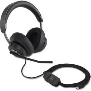 Słuchawki nauszne przewodowe z mikrofonem USB-C KENSINGTON H2000 kol. czarny [K83451WW]