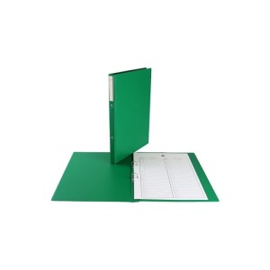 Teczka na akta osobowe z ringami A4 20mm BIURFOL tworzywo sztuczne kol. zielony [TD-11-02]