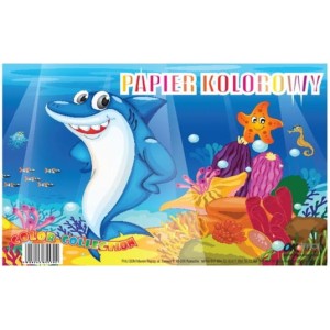 Zeszyt papierów kolorowych A5 OK.OFFICE Color Collection 8 arkuszy