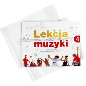 Okładka na książkę uniwersalna P1 BIURFOL kol. przezroczysty pozioma [P1-203]