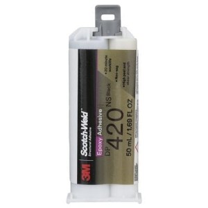 Klej epoksydowy dwuskładnikowy 3M SCOTCH-WELD DP420NS 50ml kol. czarny