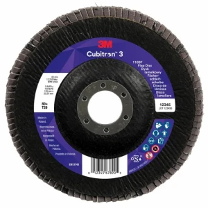 Dysk lamelkowy 3M 1169F nakrętka uchylny 125mm x 22mm nasyp P80+ kol. fioletowy