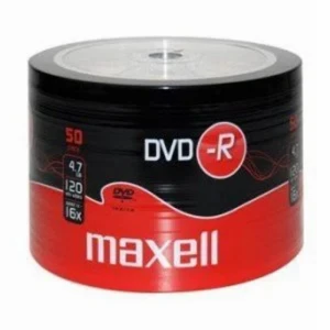 Płyta DVD-R 4,7GB MAXELL cake box op. 50 szt. [275732.40.TE]