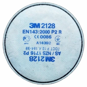 Filtr wymienny cząstek stałych 3M SERIA 2000 2128 P2 złącze bagnetowe 1 para [2128]