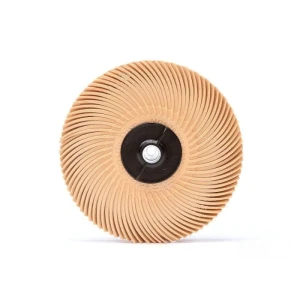 Szczotka czyszcząca 3M SCOTCH-BRITE RB-ZB otwór centralny Typ-C 76mm x 9,39mm P50 kol. Brzoskwiniowy 676622