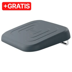 Podnóżek ergonomiczny z regulacją wysokości LEITZ ERGO kol. szary [65460089]