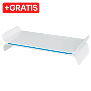 Podstawka pod monitor z regulacją wysokości LEITZ ERGO WOW kol. niebieski 65040036