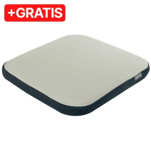 Poduszka ergonomiczna na krzesło LEITZ ERGO kol. szary do aktywnego siedzenia z pokrowcem 65400085