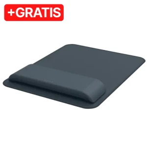 Podkładka pod myszkę i nadgarstek tworzywo sztuczne / pianka LEITZ ERGO 260 x 200 x 24mm antypoślizgowa kol. ciemnoszary [65170089]