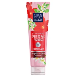 Krem do rąk glicerynowy CZTERY PORY ROKU z kompleksem witamin 130ml regenerujący HG-000313