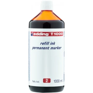 Tusz do napełniania markerów EDDING T1000 końcówka kol. czerwony 1000ml do Edding 11