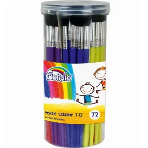 Pędzelek uniwersalny FIORELLO 7-12 zestaw 72 szt. [170-1429]