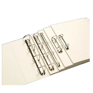 Segregator ofertowy 4-ringowy A4 86mm ESSELTE PP kol. biały [49706]