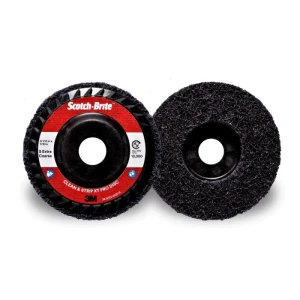 Dysk ścierny 3M SCOTCH-BRITE XO-RD nakrętka 115mm x 22mm włóknina SXCRS kol. fioletowy Clean & Strip, XT Pro - czyszczący [51889]