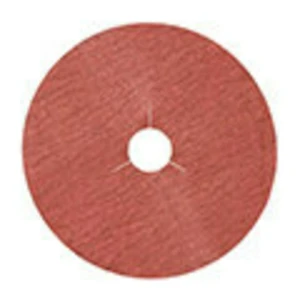 Dysk ścierny 3M CUBITRON II Hookit 784F rzep bezotworowy 125mm nasyp P80 kol. czerwony 16891 [76782]