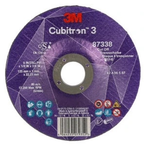 Tarcza do szlifowania 3M CUBITRON 3 125mm x 3mm x 22,23mm [87338]