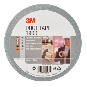 Taśma naprawcza 3M DUCT TAPE 1900 50mm x 50m x 0,17mm kol. srebrny [1174505]